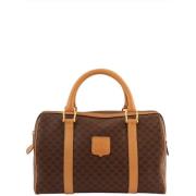 Celine Vintage Pre-owned Tyg handvskor Brown, Dam