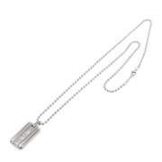 Tiffany & Co. Pre-owned Pre-owned Silver halsband Gray, Dam