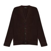 Dsquared2 Ull Cardigan Brown, Dam