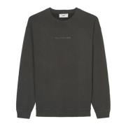 Marc O'Polo Avslappnad sweatshirt Black, Herr