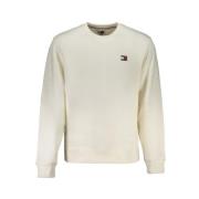 Tommy Hilfiger Casual bomulls sweatshirt med logotypapplikation Beige,...