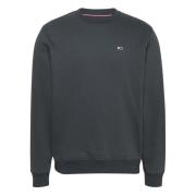 Tommy Hilfiger Grå Stickad Tröja Komfort Stil Gray, Herr