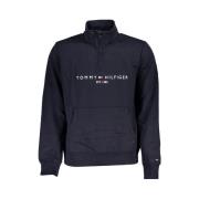 Tommy Hilfiger Elegant Långärmad Fritids-Sweatshirt Blue, Herr