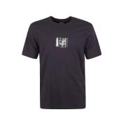 C.p. Company Jersey Small Logo Label T-shirt Purple, Herr