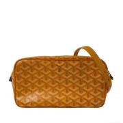 Goyard Vintage Pre-owned Tyg axelremsvskor Yellow, Dam