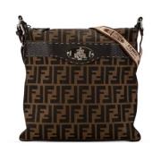 Fendi Vintage Pre-owned Laeder fendi-vskor Brown, Dam