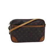 Louis Vuitton Vintage Pre-owned Canvas louis-vuitton-vskor Brown, Dam