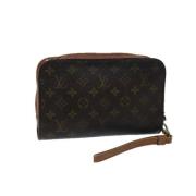 Louis Vuitton Vintage Pre-owned Canvas louis-vuitton-vskor Brown, Dam