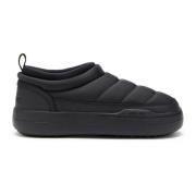 Moon Boot Svart Park Sneakers Logo Print Black, Dam