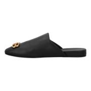 Balenciaga Laeder sandaler Black, Herr