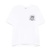 Amiri Logo Print Crew Neck T-shirts White, Herr