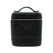 Chanel Vintage Pre-owned Laeder handvskor Black, Dam