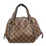 Louis Vuitton Vintage Pre-owned Canvas handvskor Brown, Dam