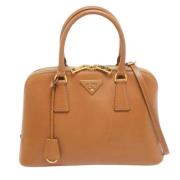 Prada Vintage Pre-owned Laeder prada-vskor Brown, Dam