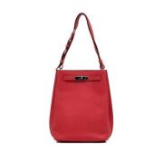 Hermès Vintage Pre-owned Laeder handvskor Red, Dam