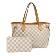 Louis Vuitton Vintage Pre-owned Canvas totevskor White, Dam