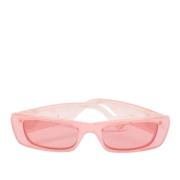 Gucci Vintage Pre-owned Acetat solglasgon Pink, Dam