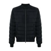 Herno Svart Parka för Män Aw24 Black, Herr