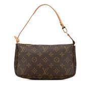 Louis Vuitton Vintage Pre-owned Canvas kuvertvskor Brown, Dam