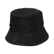 Coccinelle Quiltad Svart Hatt med Stud-fästning Black, Dam