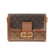 Louis Vuitton Vintage Pre-owned Canvas axelremsvskor Brown, Dam