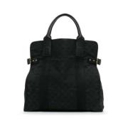 Gucci Vintage Pre-owned Canvas totevskor Black, Dam