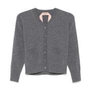 N21 Stiliga Sweaters för en Trendy Look Gray, Dam