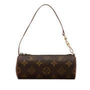 Louis Vuitton Vintage Pre-owned Canvas handvskor Brown, Dam