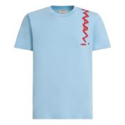 Marni Brevdetalj T-shirt Blue, Herr