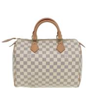 Louis Vuitton Vintage Pre-owned Canvas handvskor Beige, Dam