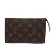 Louis Vuitton Vintage Pre-owned Canvas necessrer Brown, Dam