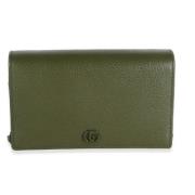 Gucci Vintage Pre-owned Laeder handvskor Green, Dam