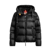 Parajumpers Kort Dunjacka med Huva Black, Dam