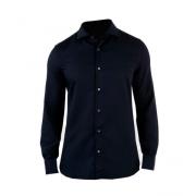 Armani Regular Fit Skjorta Blue, Herr