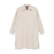 Max Mara Beige Cashmere Oversize Coat Beige, Dam