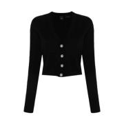 Pinko Stilren Stickad Topp Black, Dam