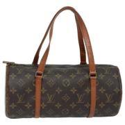 Louis Vuitton Vintage Pre-owned Canvas handvskor Brown, Dam