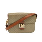 Celine Vintage Pre-owned Canvas celine-vskor Beige, Dam