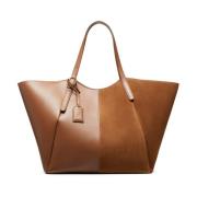 Stuart Weitzman 5050 Gogo Tote Brown, Dam