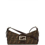 Fendi Vintage Pre-owned Tyg fendi-vskor Brown, Dam