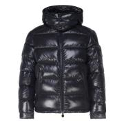 Moncler Maya Kort Dunjacka Blue, Herr