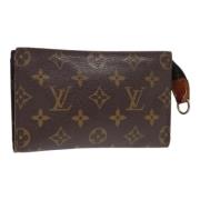 Louis Vuitton Vintage Pre-owned Canvas necessrer Brown, Dam