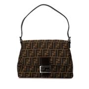 Fendi Vintage Pre-owned Laeder fendi-vskor Brown, Dam