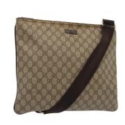 Gucci Vintage Pre-owned Laeder gucci-vskor Beige, Dam