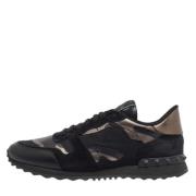 Valentino Vintage Pre-owned Laeder sneakers Black, Herr