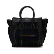 Celine Vintage Pre-owned Ylle handvskor Blue, Dam