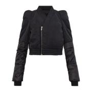 Rick Owens Padded Jacket Metro Black, Dam