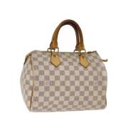 Louis Vuitton Vintage Pre-owned Canvas handvskor Beige, Dam