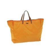 Gucci Vintage Pre-owned Canvas gucci-vskor Orange, Dam