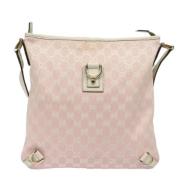 Gucci Vintage Pre-owned Canvas gucci-vskor Pink, Dam